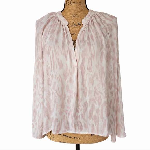 Young Fabulous & Broke Elegant Pink Blouse, Size S - Picture 1 of 8
